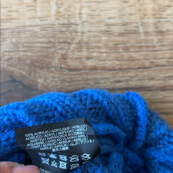 Hurley Vibrant Blue Knit Beanie Unisex - Picture 3 of 3